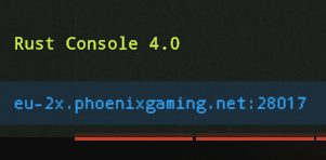 Rust F1 konsol for 2x Vanilla